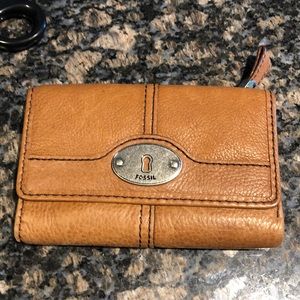Leather Fossil wallet